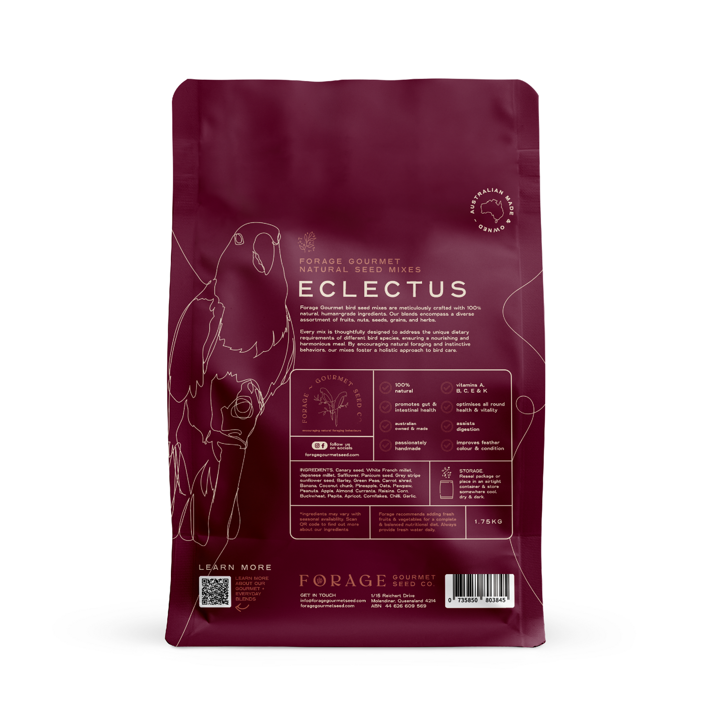 FORAGE ECLECTUS 1.75KG