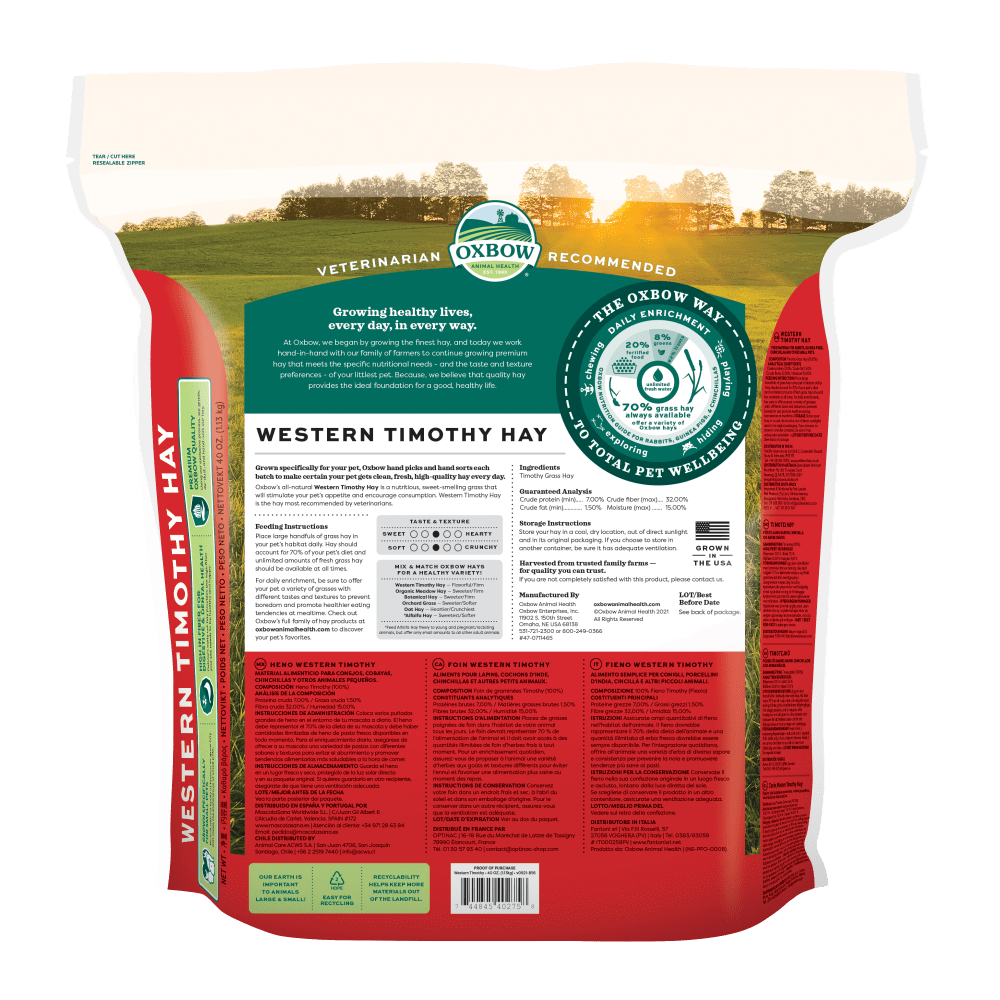 OXBOW WESTERN TIM HAY 1.13KG