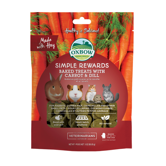 OXBOW REWARD CARROT DILL TREAT