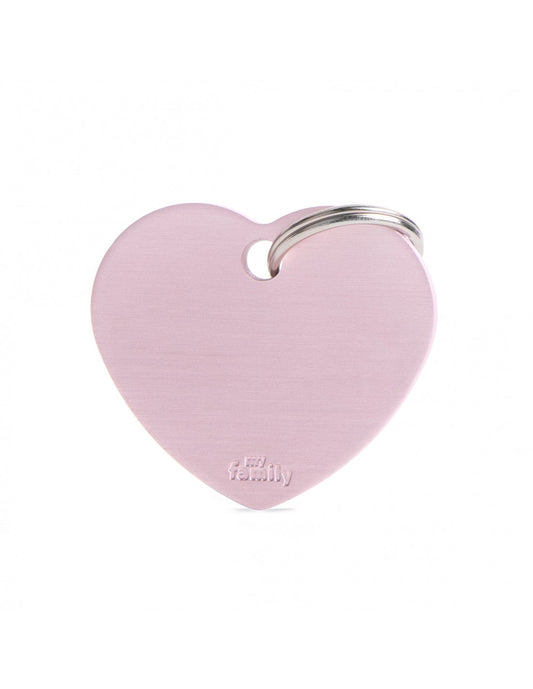 MY FAMILY BASIC HEART LGE PINK