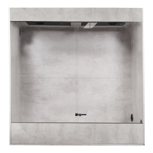 S2M 12612 VIVARIUM 120X60X120 CONCRETE