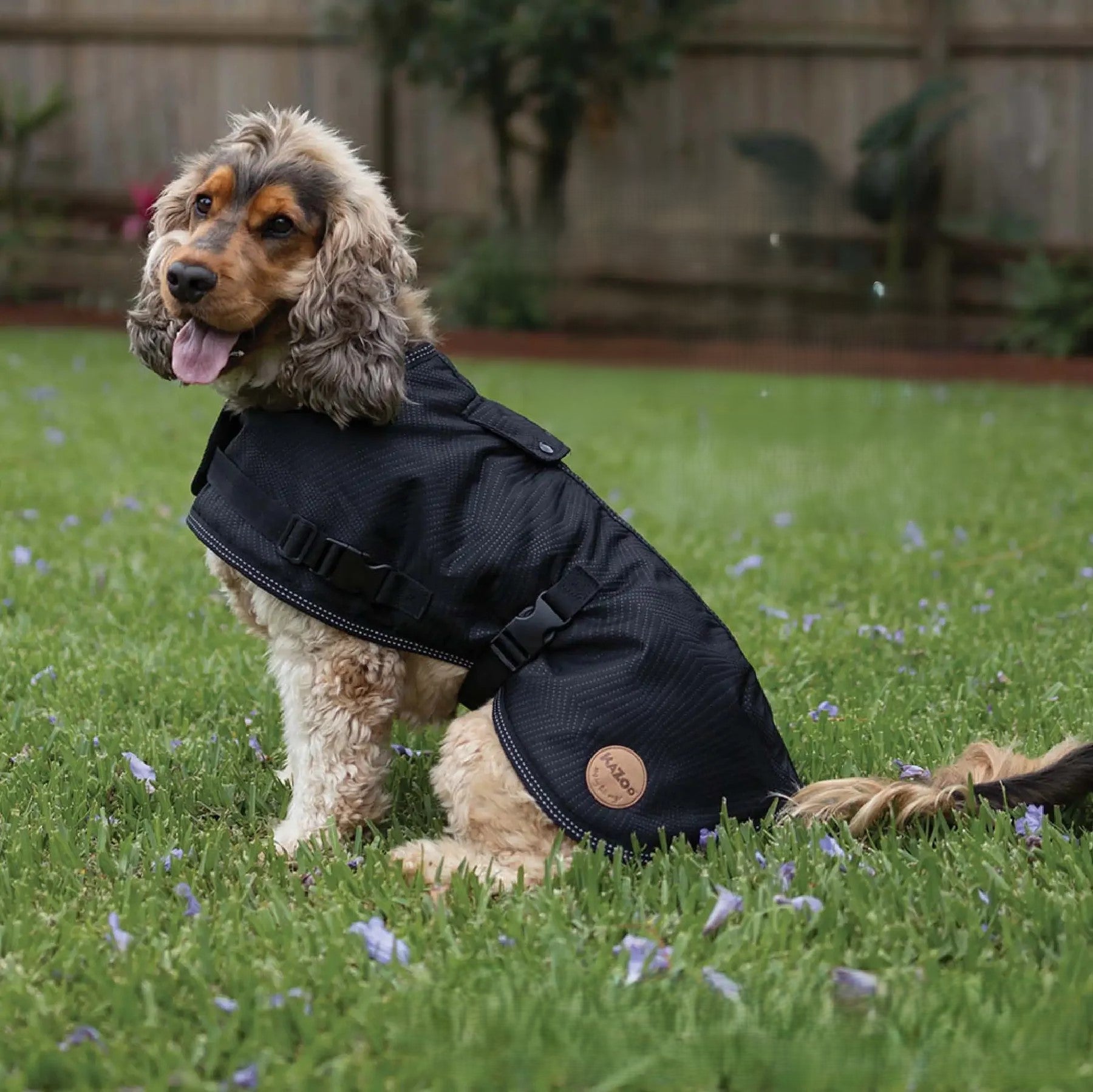 KAZOO ADVENTURE COAT WITH HATCH 33CM BLACK