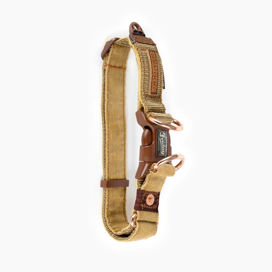 EZYDOG COLLAR DOUBLE UP L CORDUROY