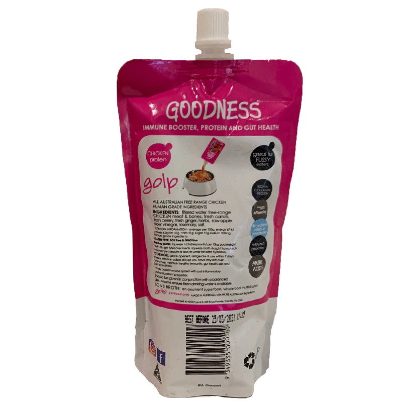 GOLP BONE BROTH CHICKEN 250G