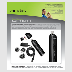 ANDIS NAIL GRINDER CORDLESS 2 SPEED