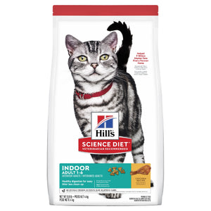 HILL'S SCIENCE DIET INDOOR ADULT DRY CAT FOOD 4KG