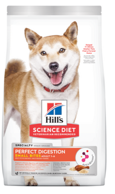 HILL'S SCIENCE DIET DOG PERFECT DIGESTION SMALL BITES 1.59KG