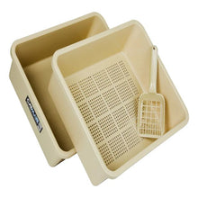 Load image into Gallery viewer, CATMATE LITTER TRAY SIEVE BEIGE 3PCE