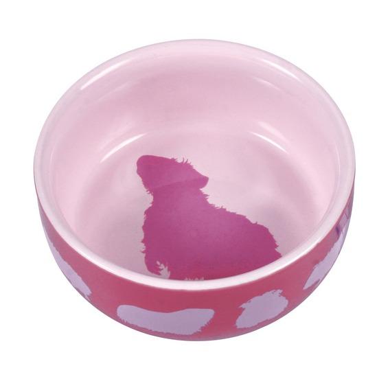 CERAMIC BOWL WITH GPIG PATTERN 250ML