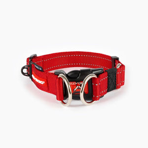 EZYDOG COLLAR DOUBLE UP M RED