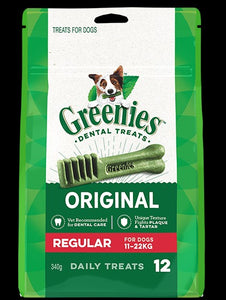 GREENIES ORIGINAL REGULAR 340G