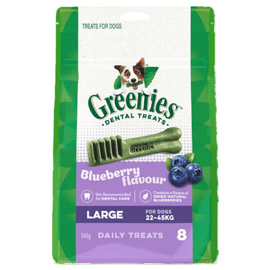 GREENIES BLUEBERRY LARGE 340G