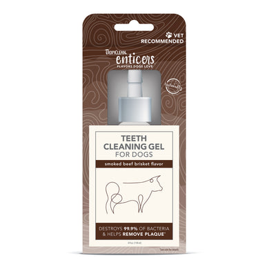 TROPICLEAN ENTICERS TEETH GEL 59ML SMOKED BEEF BRISKET