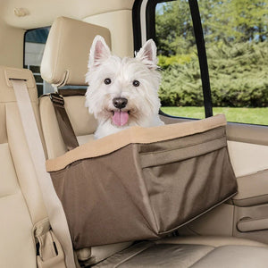 PETSAFE HAPPY RIDE UP TO 8KG SAFETY SEAT BROWN