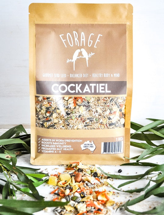 FORAGE COCKATIEL 1KG