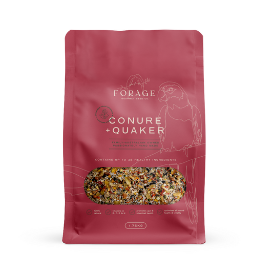 FORAGE CONURE & QUAKER 1.75KG