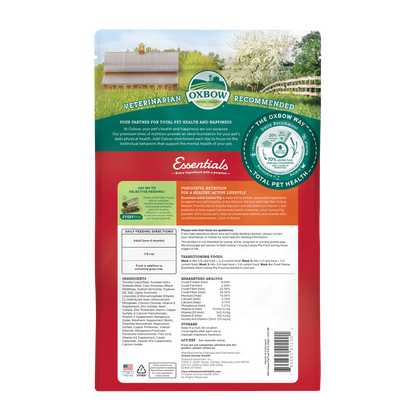 OXBOW ESSENTIAL ADULT GUINEA PIG 2.25KG