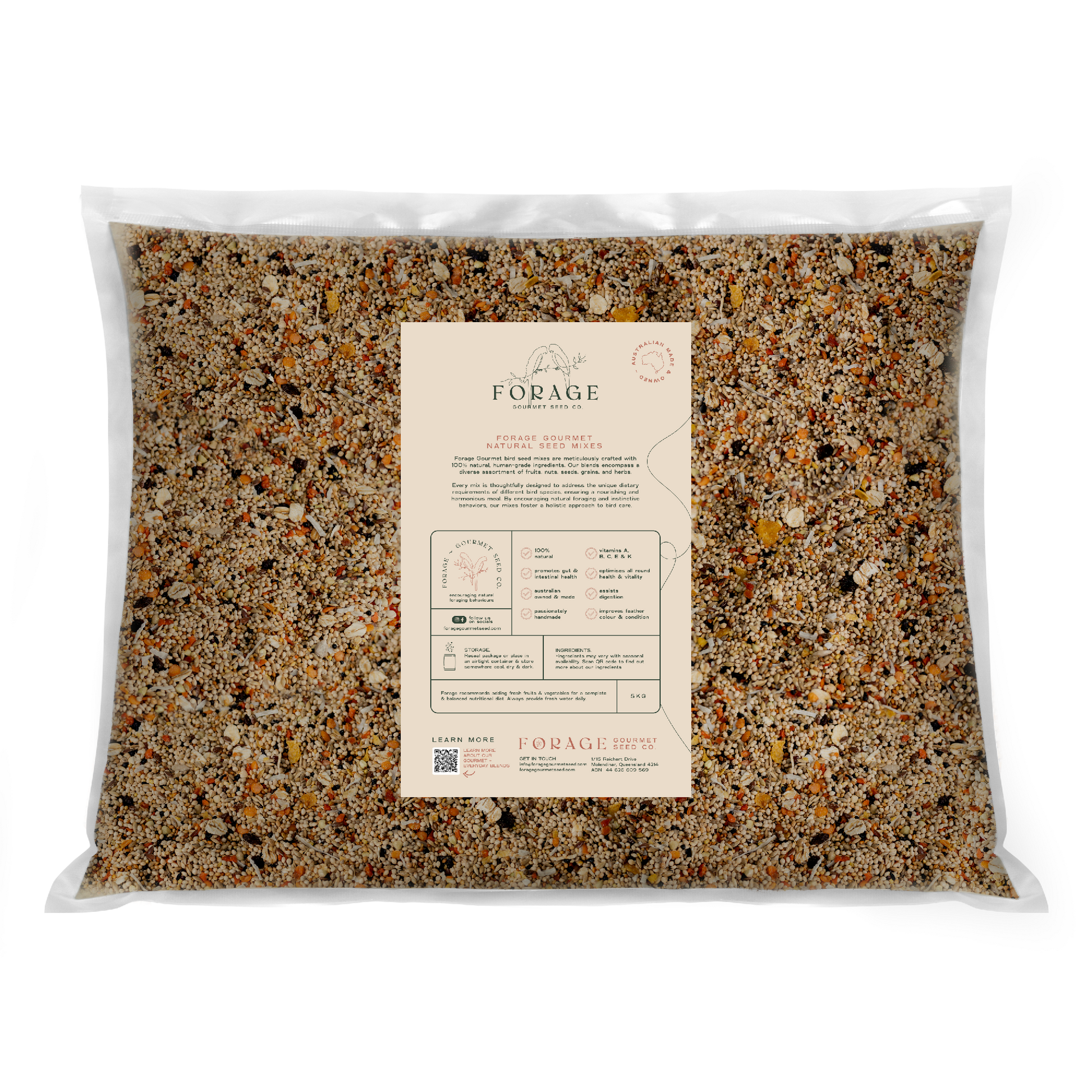 FORAGE BUDGIE 5KG