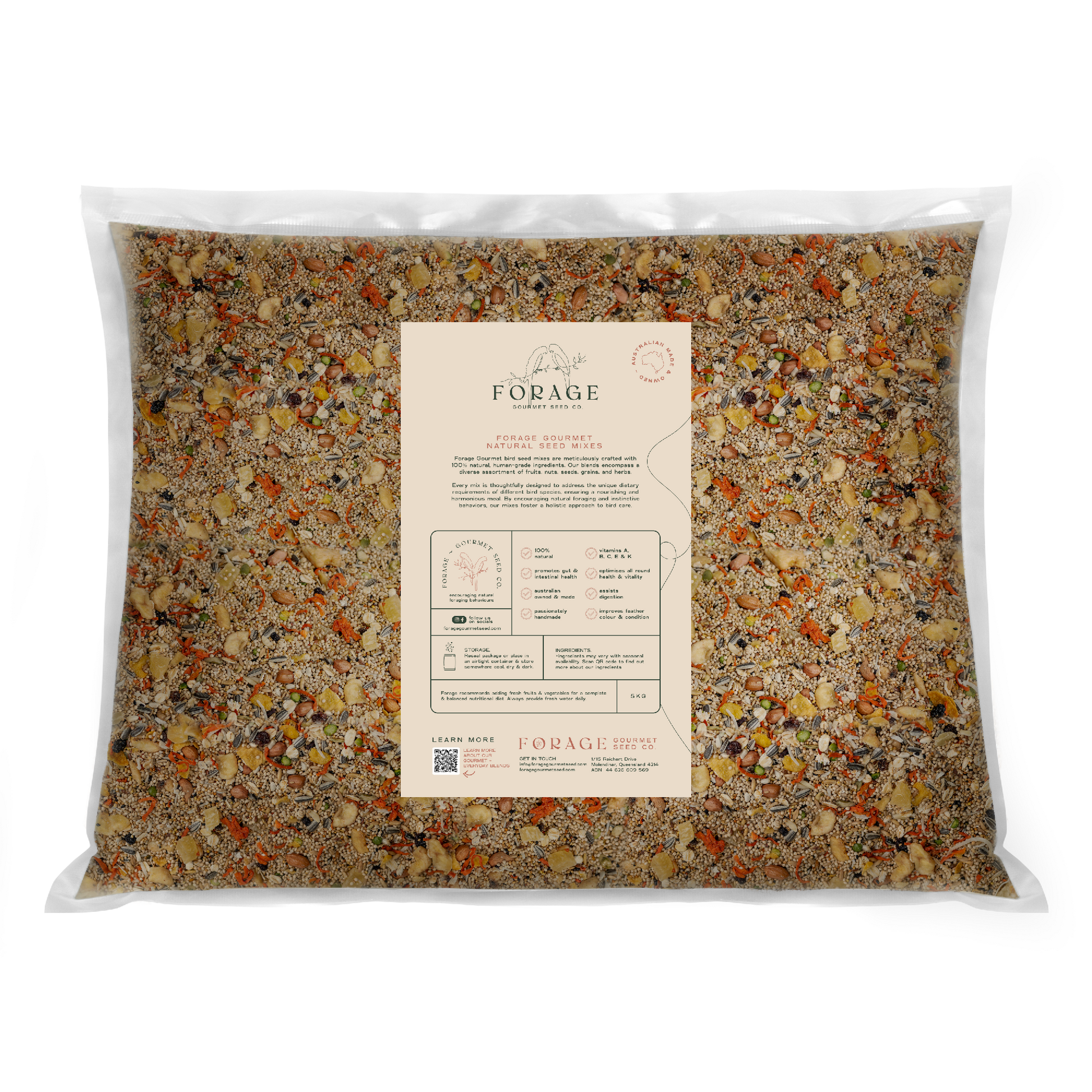 FORAGE COCKATIEL 5KG