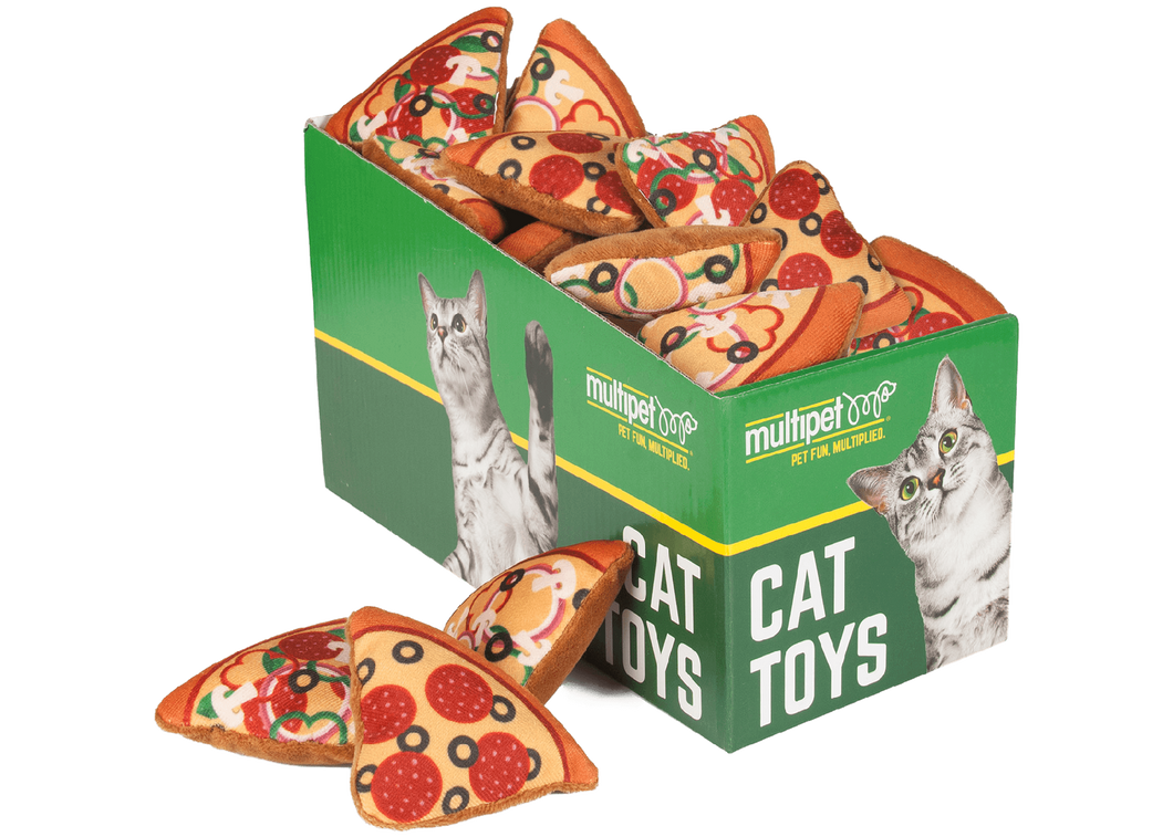 MULTIPET PIZZA CAT TOY