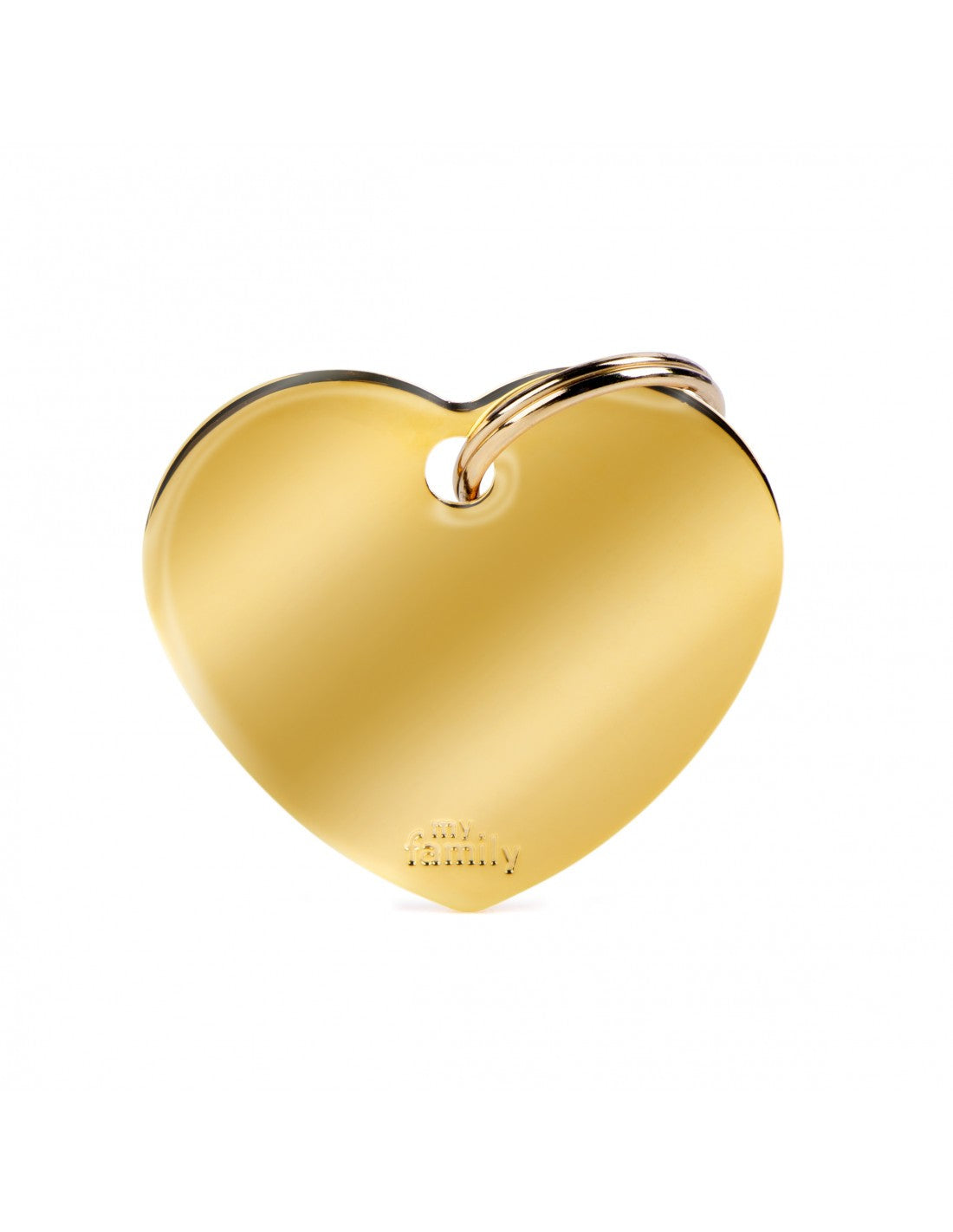 MY FAMILY BASIC HEART LGE GOLD