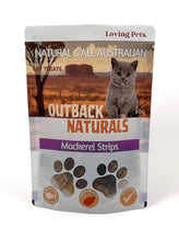 Load image into Gallery viewer, LOVING PETS MACKEREL STRIPS FOR CATS 80G