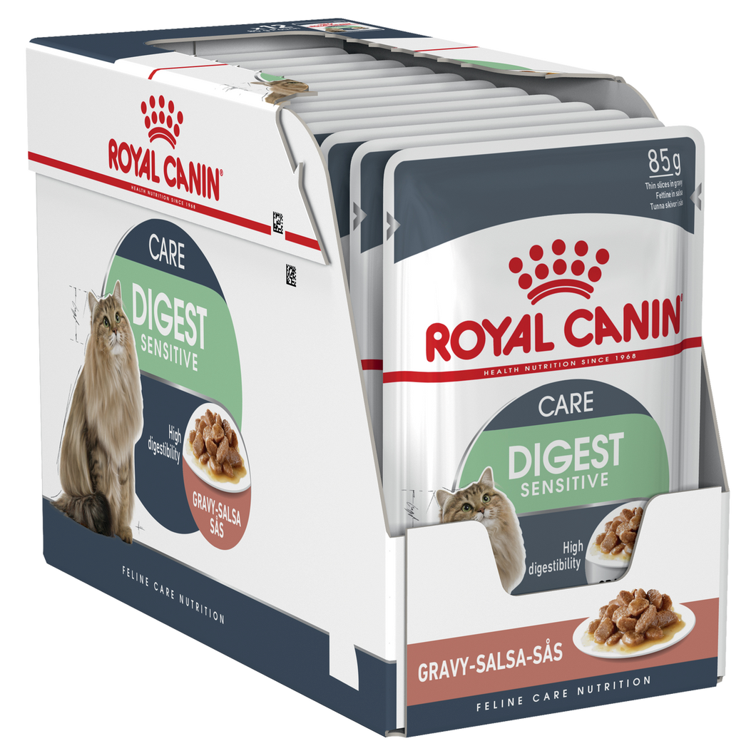 Pack Of ROYAL CANIN CAT DIGESTIVE CARE LOAF 85G