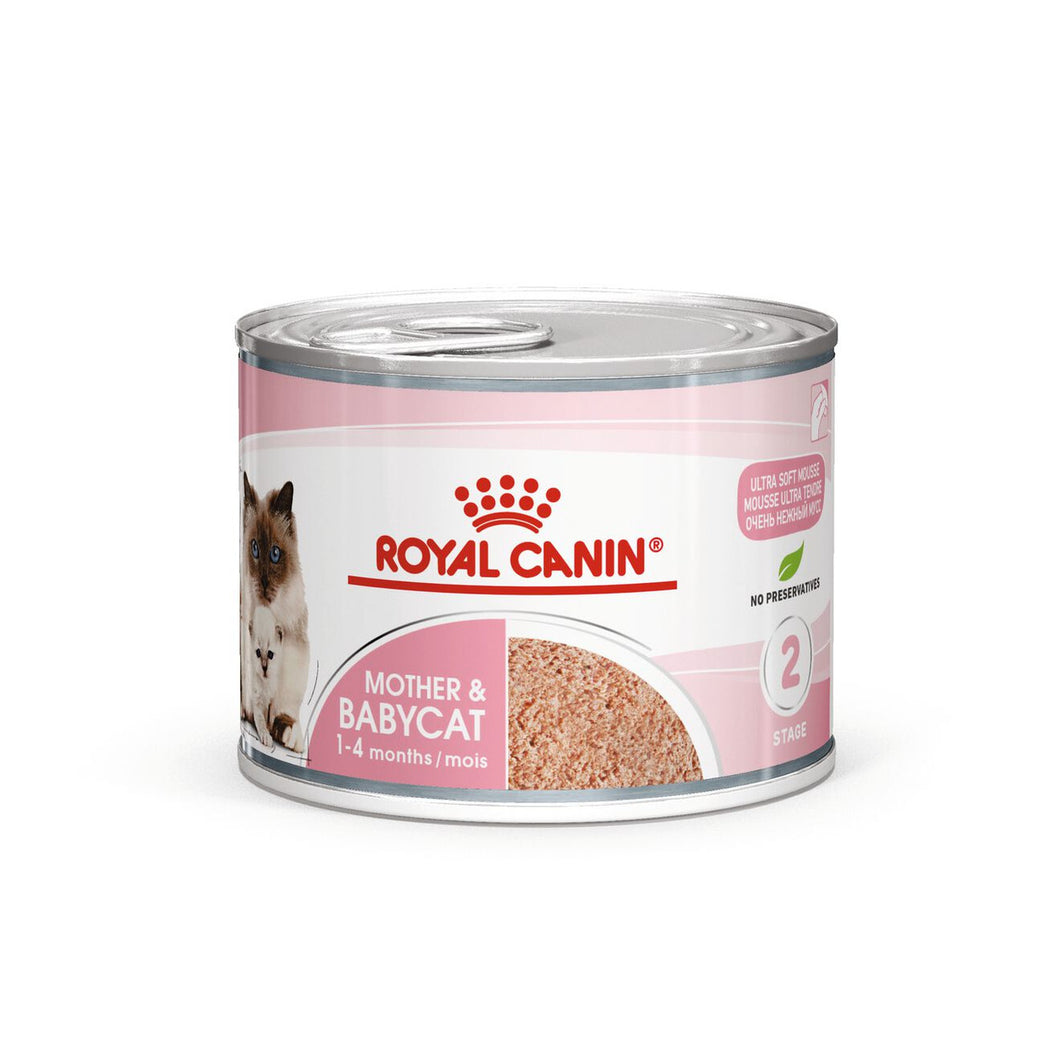 ROYAL CANIN CAT WET MOTHER & BABY CAT (KITTEN) CAN 195G