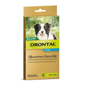 DRONTAL CHEW 10KG MD 5PK