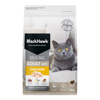 BLACK HAWK CAT CHICKEN 4KG