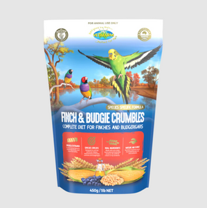 VF FINCH & BUDGIE CRUMBLES 450G