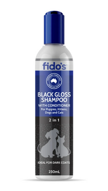 FIDOS BLACK GLOSS SPOO 250ML