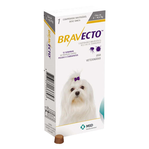 BRAVECTO 1TAB VSM DOG YEL