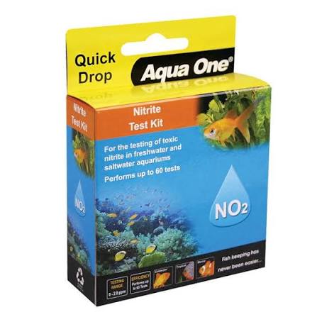 AQUA ONE QUICKDROP NITRITE NO2 TEST KIT