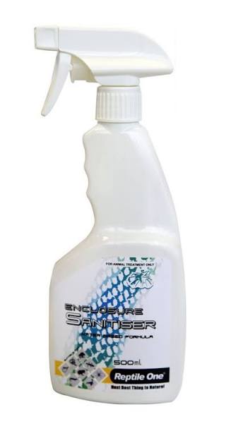 REPTILE ONE CAGE CLEANER SANITISER REPTILE 500ML TRIGGER