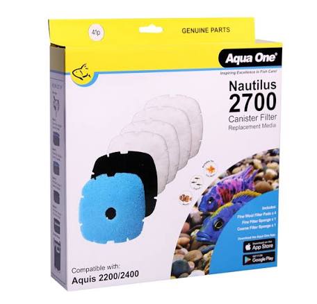 AQUA ONE MEDIA SET 41P - NAUTILUS 2700/AQUIS 2200/2400