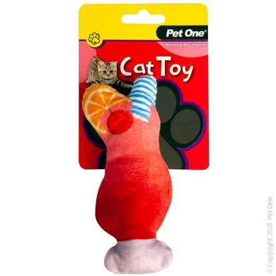 CAT TOY PLUSH MEOWJITO