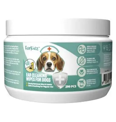 FURKIDZ WIPES CLEANING 200 JAR