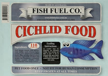 Load image into Gallery viewer, FISH FUEL CICHLID FOOD 110G