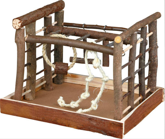 NATURAL BIRD PLAYGROUND 35X29X25CM