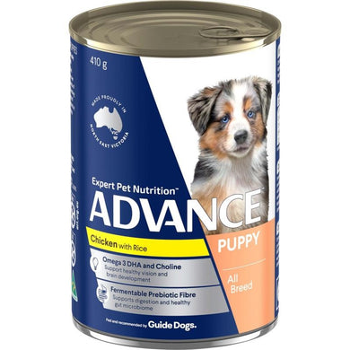 ADVANCE DOG WET PUP CHKN 410G