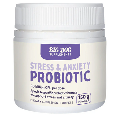 BIG DOG PROBIOTICS STRESS & ANXIETY 150G