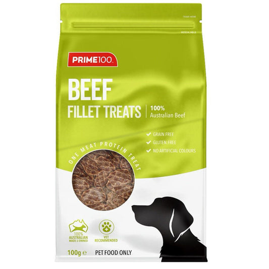 PRIME100 TREAT BEEF FILLET 100G
