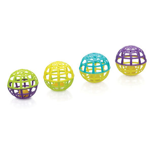 ROLLER BALL - 4 PACK GREEN / PURPLE