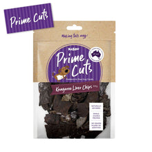 Load image into Gallery viewer, KAZOO PRIME CUTS KANGAROO LIVER CHIPS 100G