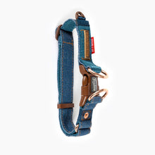 Load image into Gallery viewer, EZYDOG COLLAR DOUBLE UP S DENIM