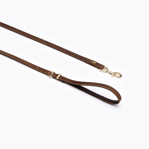 EZYDOG LEASH OXFORD 48 LITE BROWN