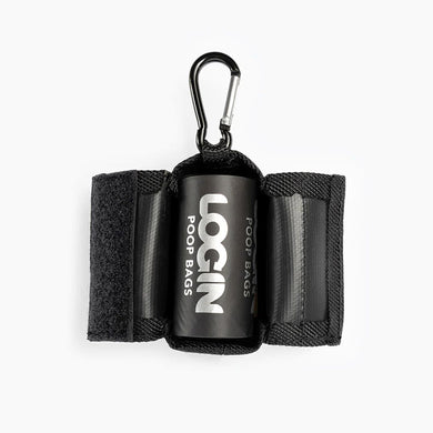 EZYDOG LOGIN TEXTILE BAG HOLDER WITH COMPOSTABLE ROLL