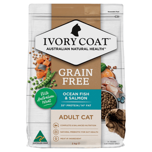 IVORY COAT CAT ADULT OCEANFISH & SALMON 2KG