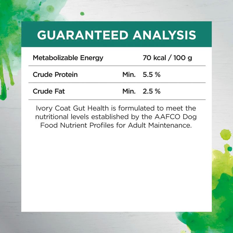 IVORY COAT DOG GUT HEALTH CHICKEN 100G